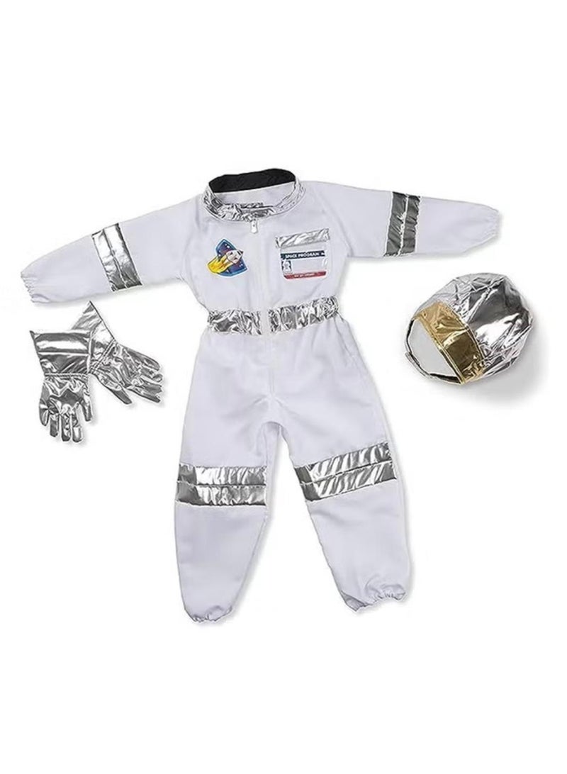 Toyland Kids Astronaut Costume – Space Explorer Jumpsuit with Helmet & Gloves - Image 3